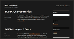 Desktop Screenshot of mikesilversides.com